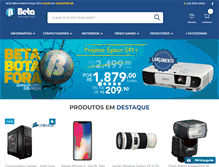 Tablet Screenshot of betainformatica.com.br